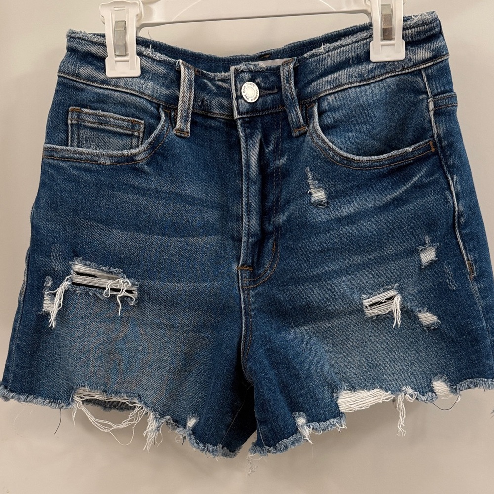 Vervet Distressed Jean Shorts for Women